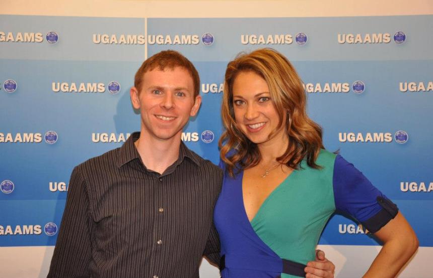 Matt Daniel and Ginger Zee 2012