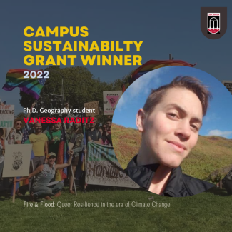 Raditz wins Campus Sustainability Grant