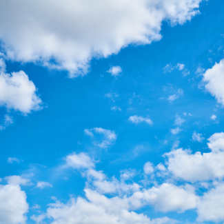 Clouds stock photo