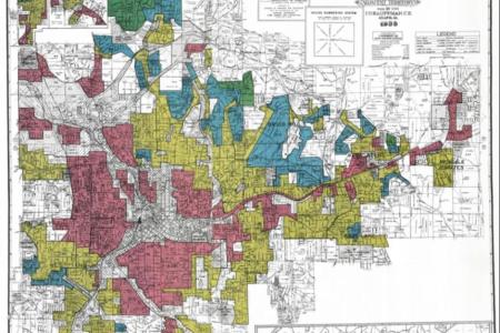 The “City Survey Program”—instituted by the US federal government in partnership with the real-estate industry during the mid-1930s to map and grade thousands of neighborhoods in over 200 cities across the country.